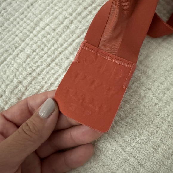 CUUP The Plunge Mesh Undewire Bra Burnt Orange 36F - Picture 9 of 9